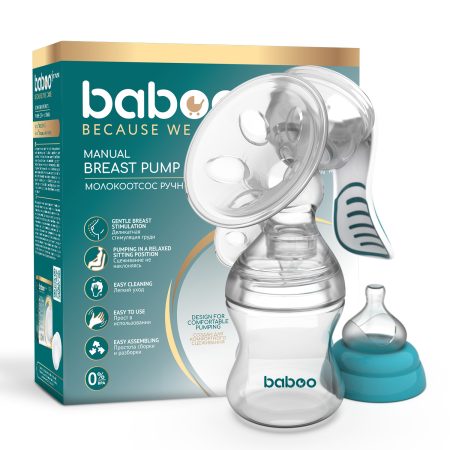 Baboo Curved Training Spoon, Mango, 9+ Months - Baboo Baltics