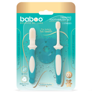 Baby Toothbrush Set, 6+ m - Lagoon Fiesta