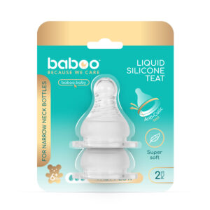 Narrow Bottle Anti-Colic Teats, 6+ m, 2 pcs