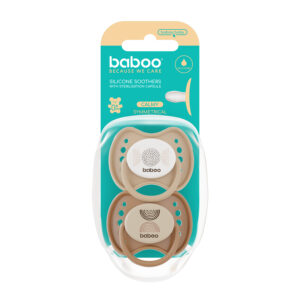Calmy Silicone Soother, Symmetrical, 2 pcs - 0+ m