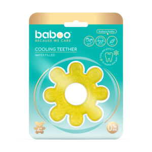 Water-Filled Teether Flower, 4+ m - Yellow